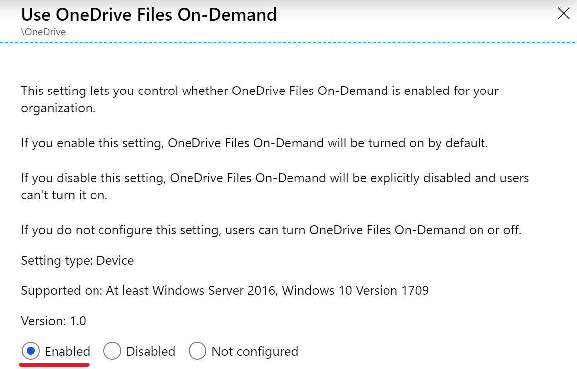 FilesOnDemandEnabled