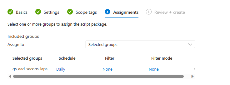 LAPS Accounts POAR Assignment
