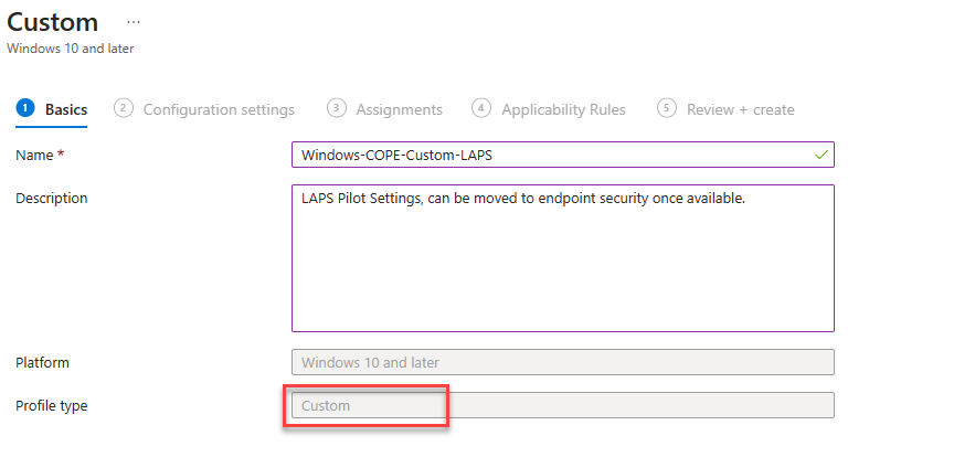 CUSTOM OMA URI PROFILE INTUNE