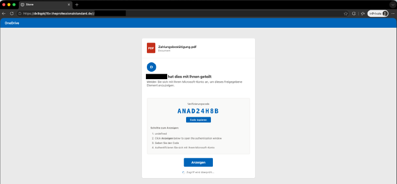 Fake Onedrive