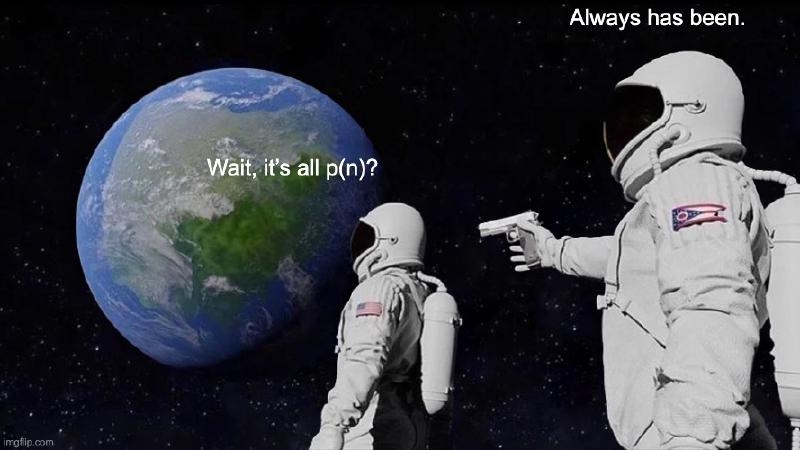 Meme about probability